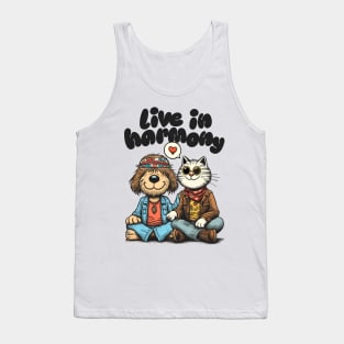 - Live In Harmony - Tank Top